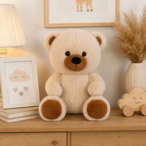 Miś Cute Kremowy - 40cm - pluszak, maskotka