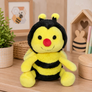 Pszczółka Słodka Pszczoła Żółto-Czarna - 16cm - pluszak, maskotka