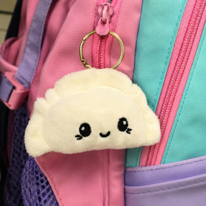 Brelok Pierożek Pieróg Kremowy Pierogi - 10cm - pluszak, maskotka