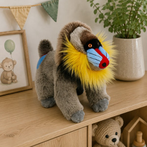 Mandryl Małpka Realistyczna DUBI - 30cm - pluszak, maskotka