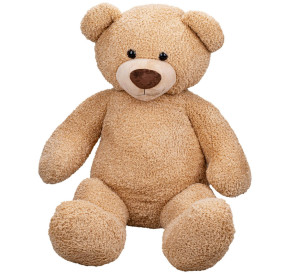 Miś Gigant Beżowy Kuleczka XXL - 120/80cm - pluszak, maskotka