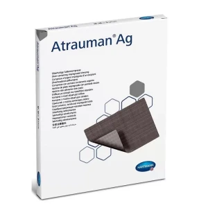 Hartmann Atrauman Ag ze srebrem 5 cm x 5 cm 1 szt