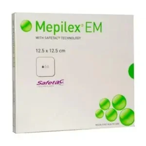 Mepilex EM opatrunek piankowy 12,5x12,5 cm 1 szt