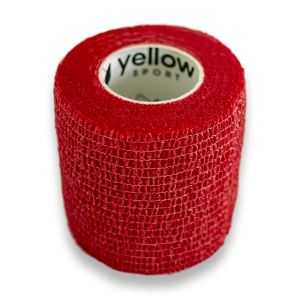 Bandaż kohezyjny 5cm/4,5m kolor Czerwony