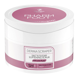 Pharm Foot DERMA SCRAPER zmiękczający peeling solno-cukrowy 200 g