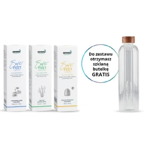 GEHWOL Soft Feet - Krem do stóp z kwasem hialuronowym 125 ml Zestaw z butelką