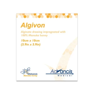 Algivon opatrunek alginianowy z miodem Manuka 10cm x 10cm 1 szt