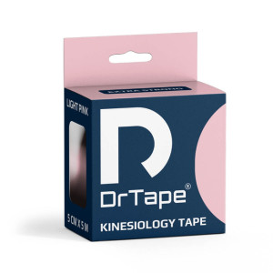 DrTape taśma do tejpingu 5cm x 5m Jasny róż
