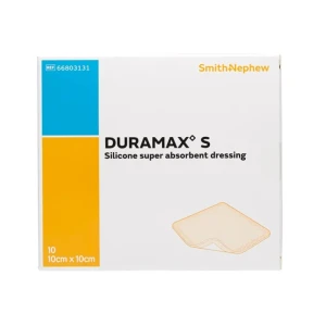 Duramax S superchłonny opatrunek z silikonem 10x10cm 1 szt