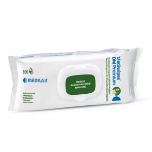 MediLab Mediwipes DM Premium 100 szt - chusteczki do dezynfekcji powierzchni Flow-pack