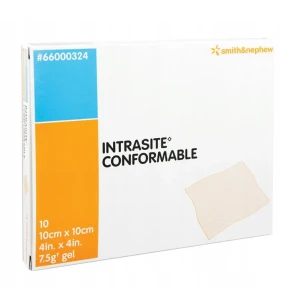 Intrasite Conformable opatrunek hydrożelowy 10x10 cm 1 szt
