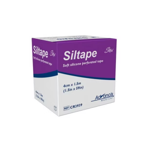 Siltape Miękki silikonowy plaster 4 cm x 1,5 m