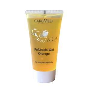 CareMed Świąteczna edycja limitowana CareMed pomarańczowy żel do kąpieli stóp 75 ml