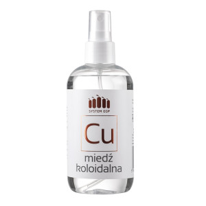 Cu - Miedź koloidalna 50 ppm 250 ml