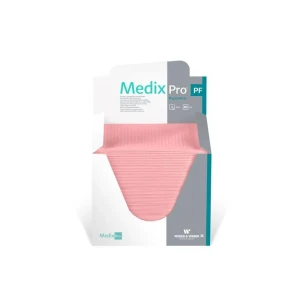 MEDIXPRO Podkład podfoliowany składany 80 sztuk różowy