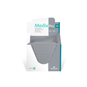 MEDIXPRO Podkład podfoliowany składany 80 sztuk szary