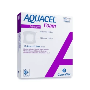 Aquacel Foam Adhesive Samoprzylepny opatrunek piankowy 1 szt 12,5cm x 12,5 cm