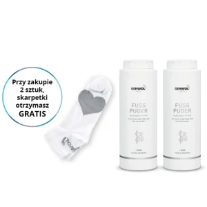 GEHWOL MED Foot Powder Puder do stóp 100 g 2 sztuki + GRATIS