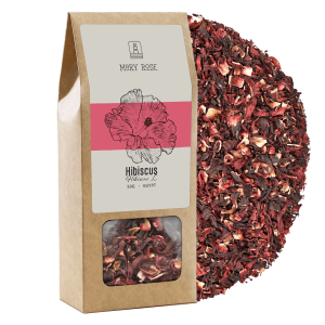 Hibiskus Konwencjonalny – Suszone Płatki Kwiatów Hibiskusa 50g – Malwa Sudańska – Mary Rose