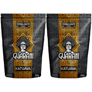 Dwupak Yerba Mate 2x Guarani Katuava 500g (1kg Suszu) – Venusti (Susz EBSA) | Paragwajska