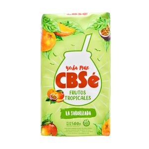 Yerba Mate CBSé Frutos Tropicales 500g (0,5kg Suszu) La Saborizada Mango, Bezglutenowa, Owoce Tropikalne – Establecimiento Santa Ana | Argentyńska
