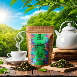 Guayusa Pachamama Pure 250g (0,25kg Suszu) – z Organicznym Certyfikatem | Ilex Guayusa z Ekwadoru