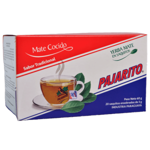 Yerba Mate Pajarito Cocido Sabor Tradicional (w Saszetkach) 20x3g (60g Suszu) Klasyczna – Lauro Raatz | Paragwajska