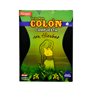Yerba Mate Colón Compuesta con Hierbas 90-60-90 500g (0,5kg Suszu) na Odchudzanie – Cooperativa Colonias Unidas | Paragwajska