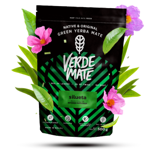 Verde Mate Green Silueta 500g (0,5kg Suszu) – Venusti | Kraftowa Zielona Brazylijska Yerba Mate Suszona Powietrzem