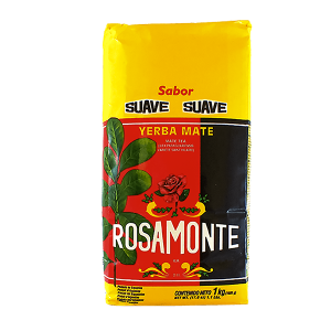 Yerba Mate Rosamonte Suave 1000g (1kg Suszu) – Establecimiento Diez Hermanos HREÑUK | Argentyńska