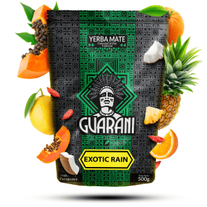 Yerba Mate Guarani Exotic Rain 500g (0,5kg Suszu) – Venusti (Susz EBSA) | Paragwajska