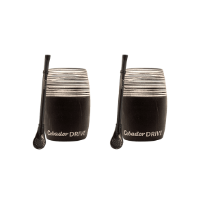 Zestaw Akcesoriów do Yerba Mate: 2x Matero Ceramiczne / Tykwa "Drive" + 2x Bombilla – dla Dwojga
