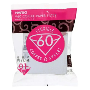 Filtry Papierowe do Dripa V60-01 (100 Sztuk) – Hario
