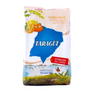 Yerba Mate Taragüi Cítricos del Litoral 500g (0,5kg Suszu) Cytrusowa – Establecimiento Las Marias | Argentyńska