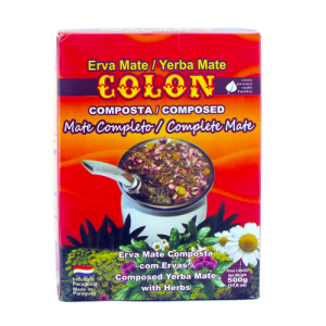 Yerba Mate Colón Compuesta Mate Completo 500g (0,5kg Suszu) – Cooperativa Colonias Unidas | Paragwajska