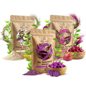 Zestaw Kolorowe Matche: Purple Matcha + White Matcha + Pink Matcha
