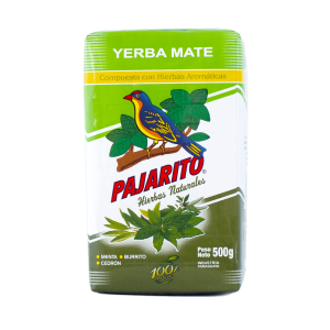 Yerba Mate Pajarito Compuesta con Hierbas Aromáticas – Hierbas Naturales 500g (0,5kg Suszu) – Lauro Raatz | Paragwajska