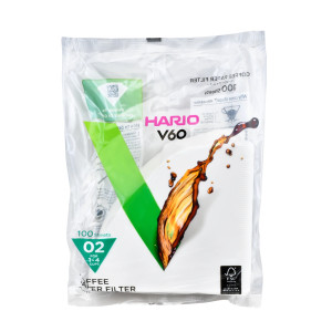 Filtry Papierowe do Dripa V60-02 (100 sztuk) – Hario