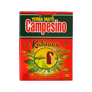 Yerba Mate Campesino Katuava + Ginseng 500g (0,5kg Suszu) – Yerbatera Campesino | Paragwajska