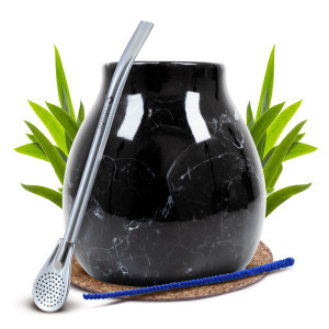 Zestaw Akcesoriów do Yerba Mate: Matero + Bombilla