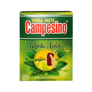 Yerba Mate Campesino Menta y Boldo 500g (0,5kg Suszu) – Yerbatera Campesino | Paragwajska