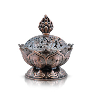 Podstawka pod Kadzidło, Kadzielniczka "Lotus" (Szkatułka) – Aromantra | Ezoteryka, Joga, Medytacja