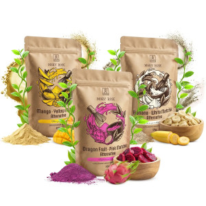 Zestaw Kolorowe Matche: Yellow Matcha + Pink Matcha + White Matcha