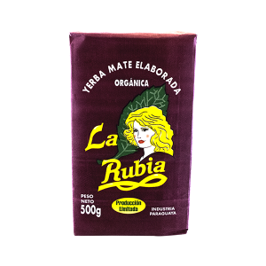 Yerba Mate La Rubia Elaborada con Palo Tradicional 500g (0,5kg Suszu) | Paragwajska