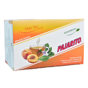 Yerba Mate Pajarito Cocido Sabor Durazno (w Saszetkach) 20x3g (60g Suszu) Brzoskwiniowa – Lauro Raatz | Paragwajska