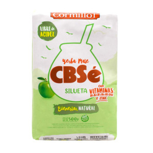 Yerba Mate CBSé Silueta 500g (0,5kg Suszu) Libre de Acidez, Bezglutenowa – Establecimiento Santa Ana, Alimentos Dr. A. Cormillot | Argentyńska