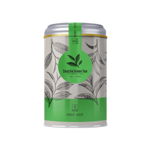 Herbata Zielona Sencha w Puszce 50g – Herbata Sypana – Zielona Herbata z Chin – 100% Naturalna Herbata – Łagodny Smak – Mary Rose