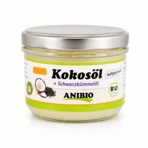 Anibio Bio Kokosöl für Hunde Futterergänzung Pflegeöl 400 ml
