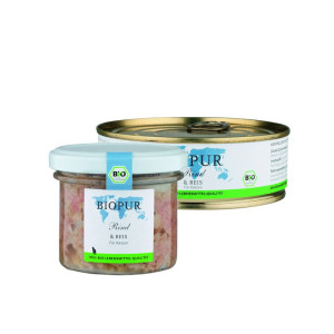 Biopur Rind und Reis 6 x 400g