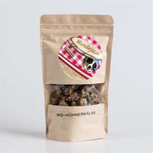 Hundejause Bio HühnerHälse 150g